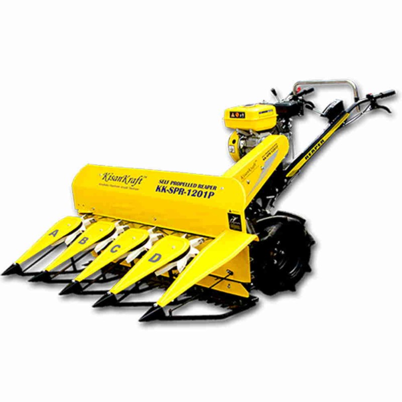 Kisankraft KK-SPR-1201P Paddy Harvester Machine, 4-Stroke, 5.6HP, 212 cc