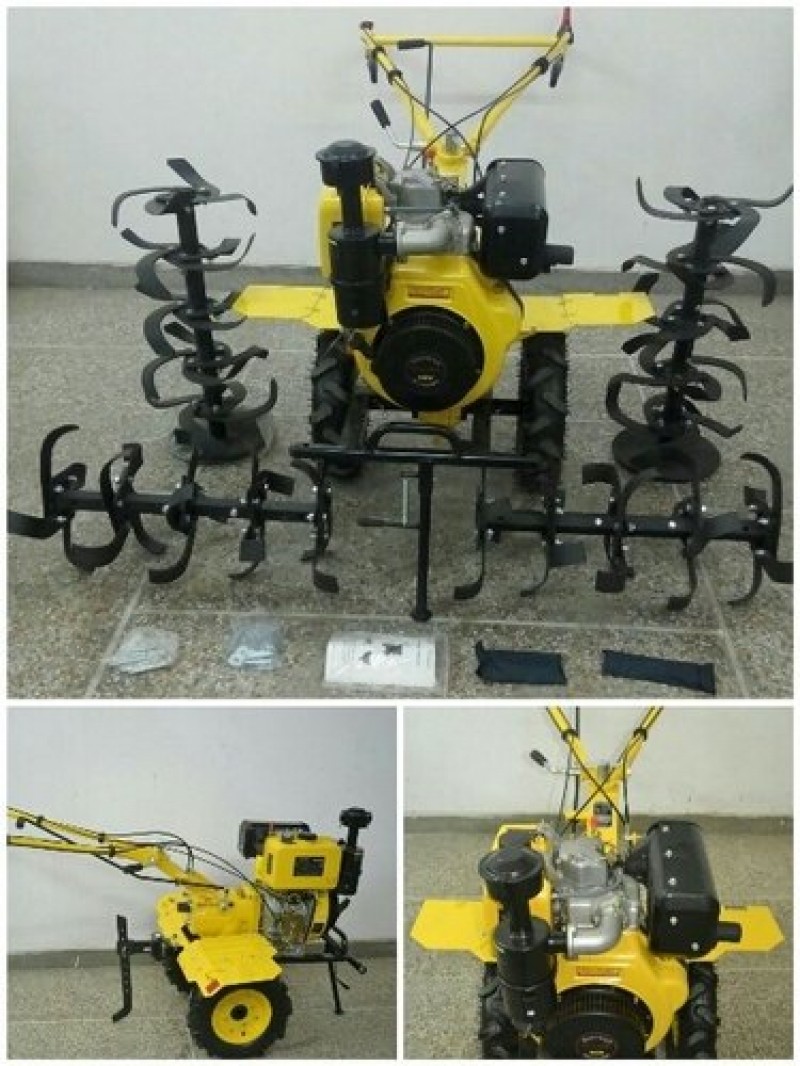 KISANKRAFT 6.7 kW 4-Stroke Electric Intercultivator KK-IC-400E