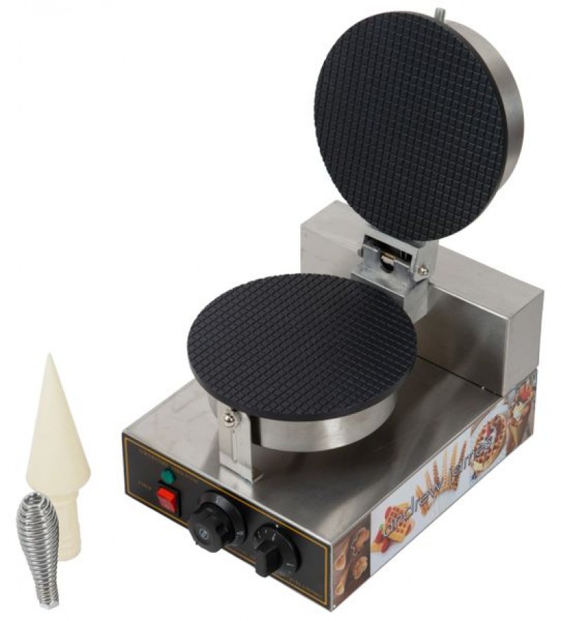 Andrew James Single Round Waffle Cone maker