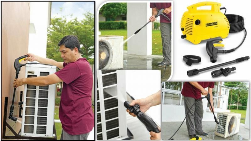 Karcher Pressure Washer K2.420 Air Con KAP