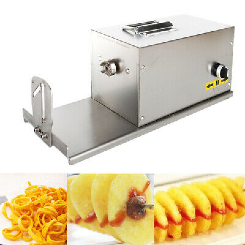 Automatic Potato Twister/Spiral Making Machine, SS Material