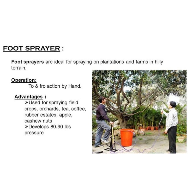 Neptune Portable Foot Sprayer 10 Kg