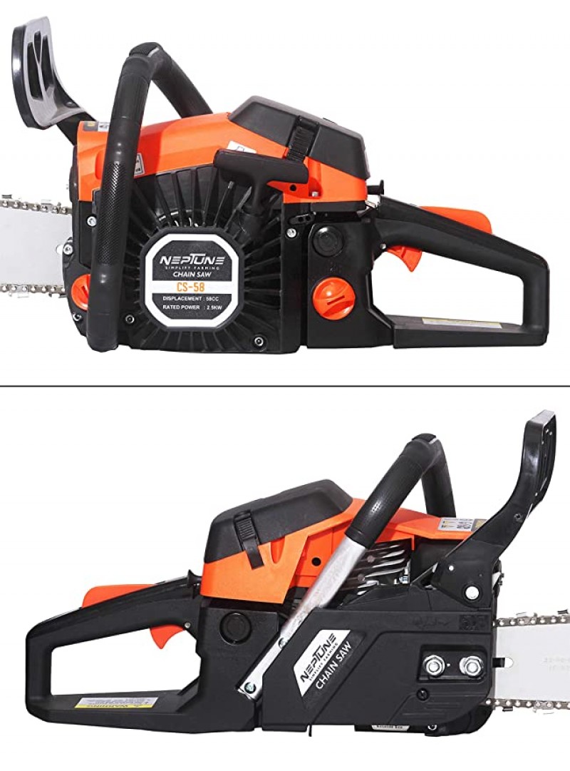 3.5HP 2500W Petrol Chainsaw with 22 inch, CS-58