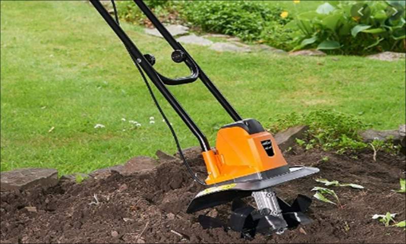 Electric 1400W Tiller Cultivator Rotavator Weeder NC-41E