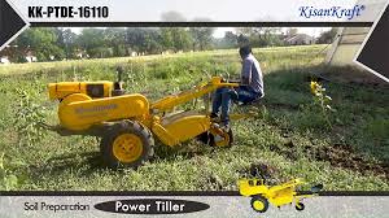 Kisankraft KK-PTDE-16110 Power Tiller 14.8hp (Multi Purpose Diesel Model)