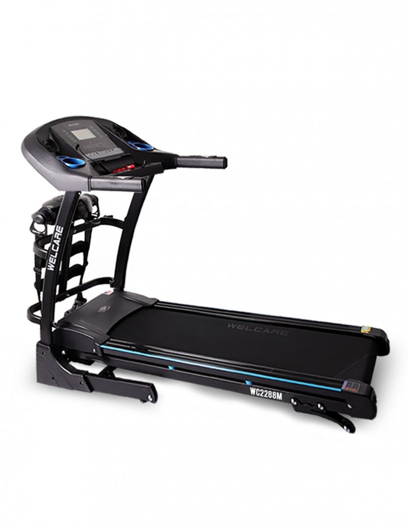 Welcare Wc2288M Motorized and Cushioned Treadmill 1.5 Hp (3Hp Peak) Powerful Dc Motor Massager Twister Ab Crunch