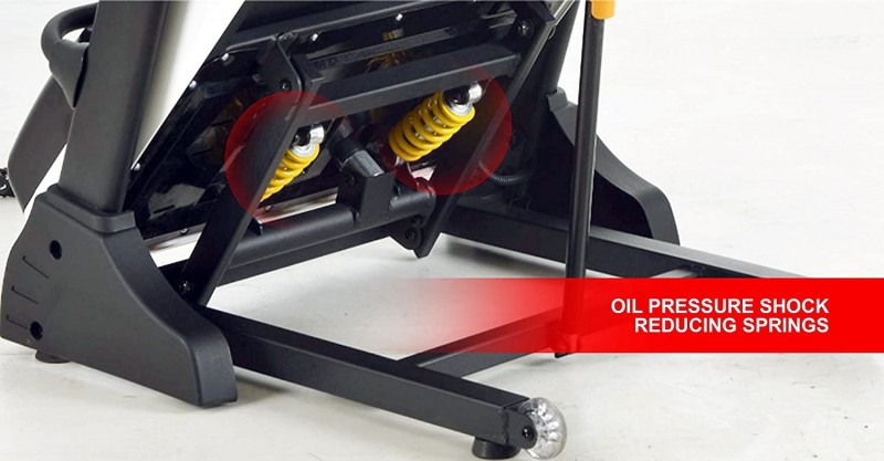 Welcare Wc4646 Motorized and Cushioned Treadmill 2Hp (4Hp Peak) Powerful Dc Motor 15 Level Incline