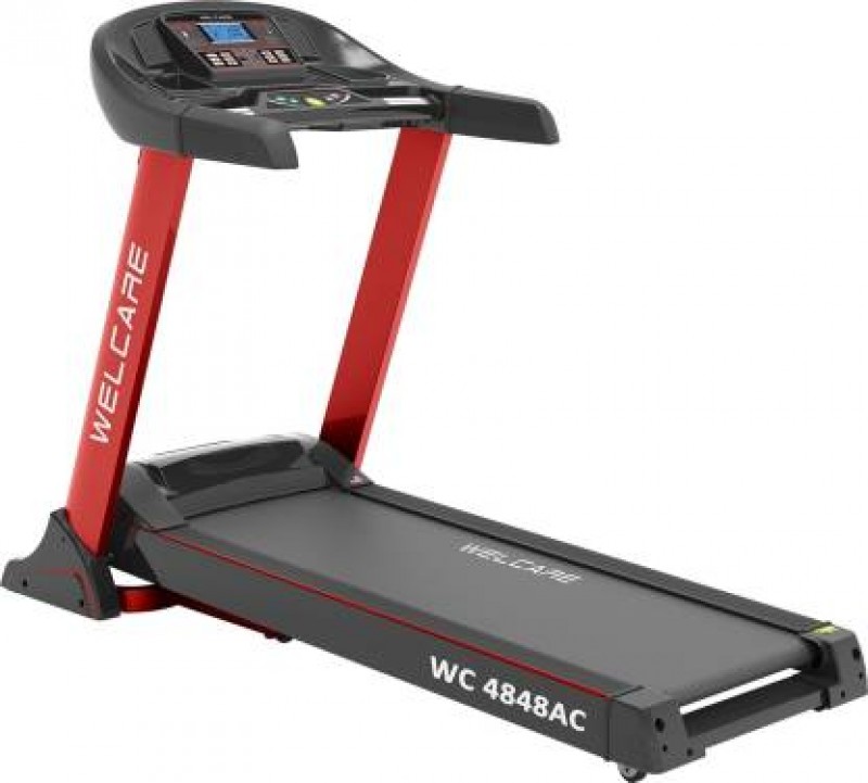 Welcare Wc4848Ac Motorized and Cushioned Treadmill 1.5Hp Powerful Ac Motor 15 Level Incline