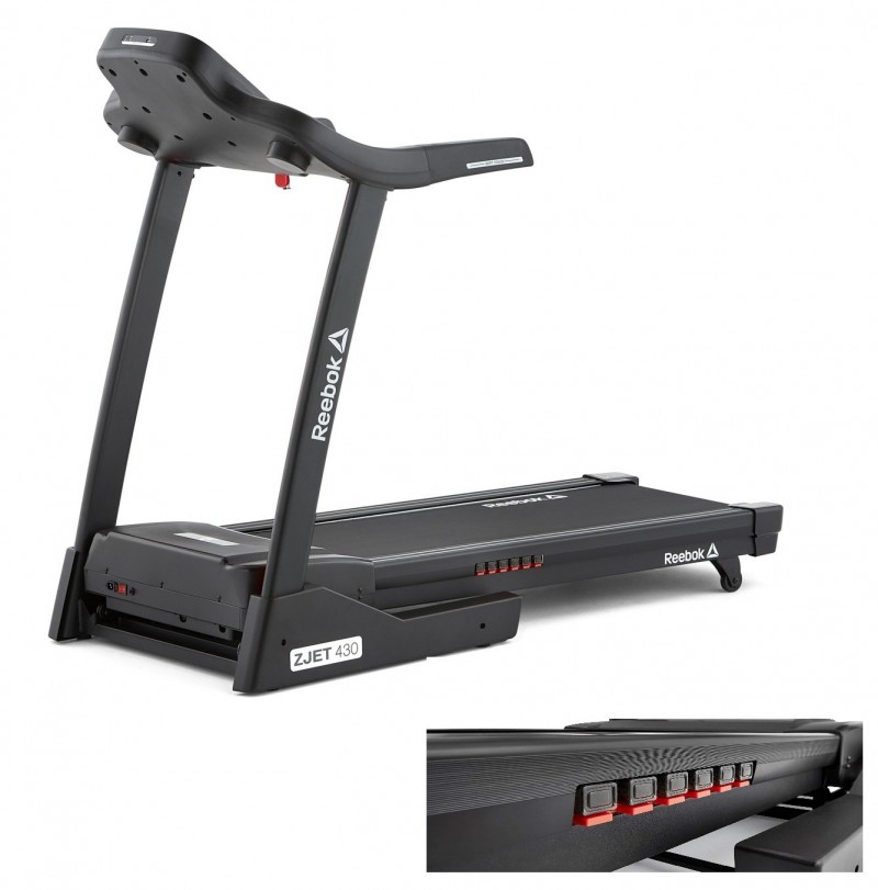 Reebok Zjet 430 Motorized and Cushioned Treadmill 2Hp Dc Motor 12 Level Incline