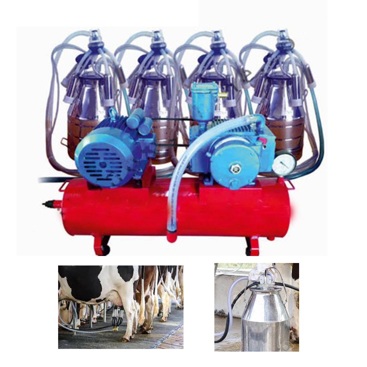 4 BUCKET AUTOMATIC MILKING MACHINE, 30 to 50 COWS/HOUR