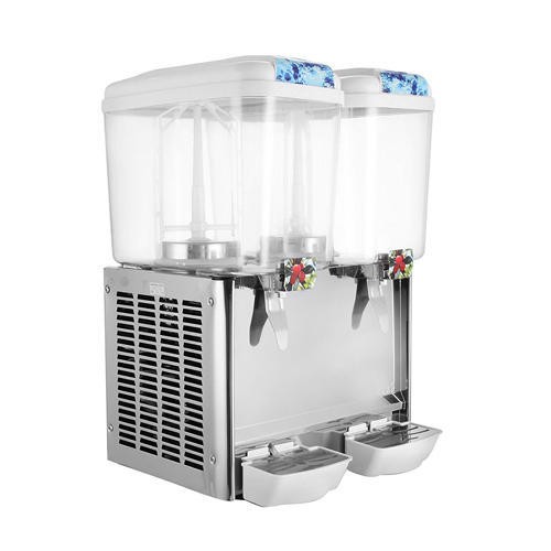 Commercial Juice Dispenser Machine 17L+17L, 34 Liters Capacity