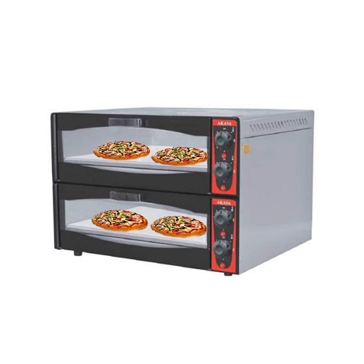 Kriafab Stone Pizza Oven 12x12x3 Inch Deck Size x 2