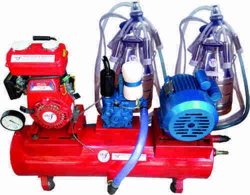 Double Bucket Milking Machine