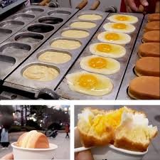 Commercial Gas Operated 5 Egg Bread/Burger Maker Machine