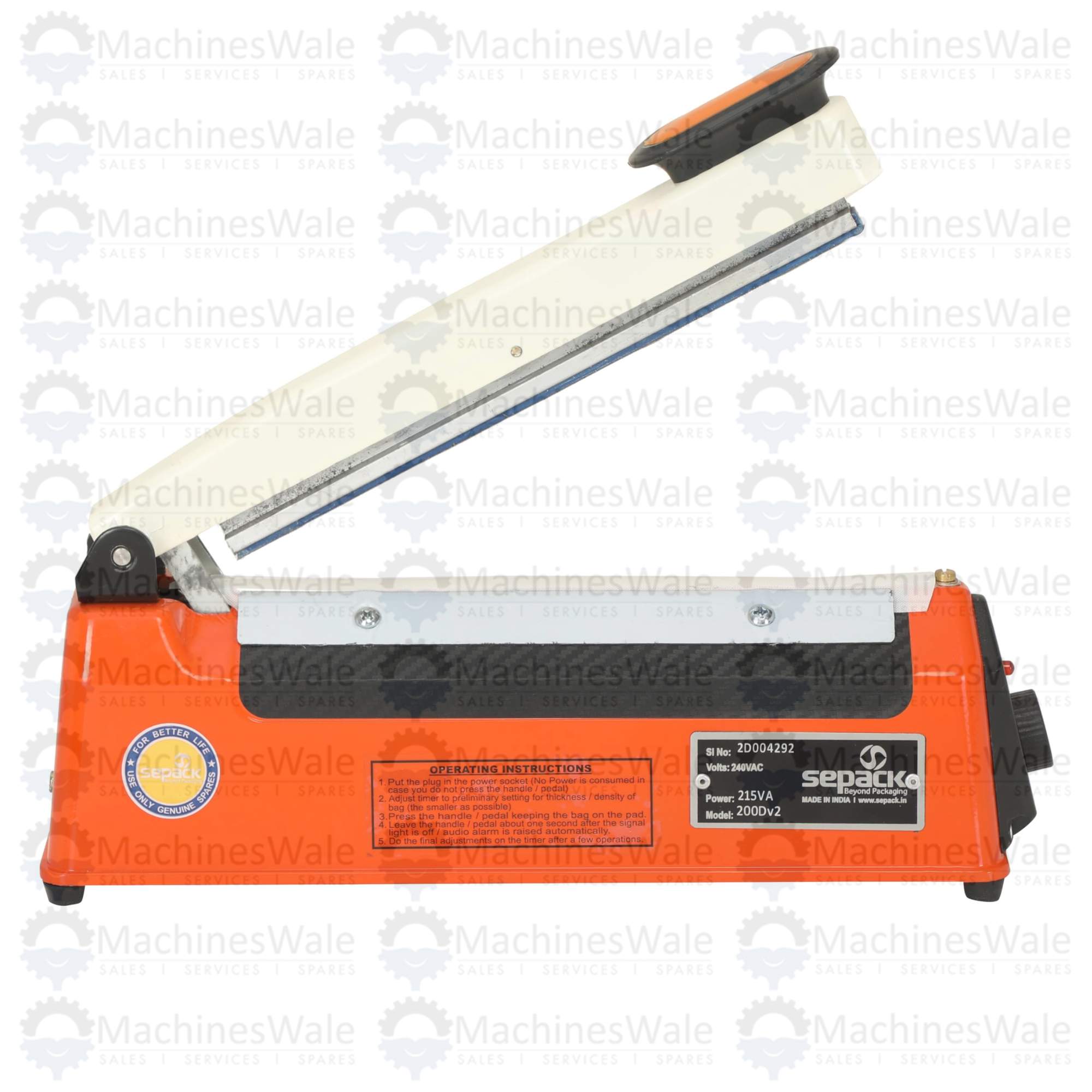 Hand Impulse Sealer (Iron Body)