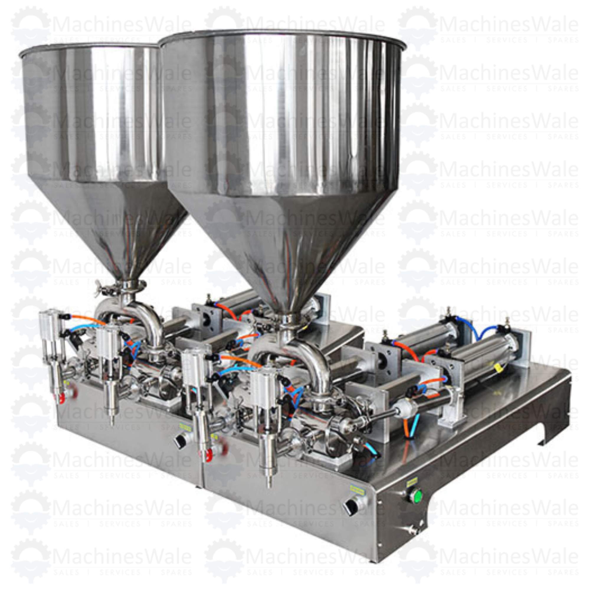 Double Head Paste Filling Machine