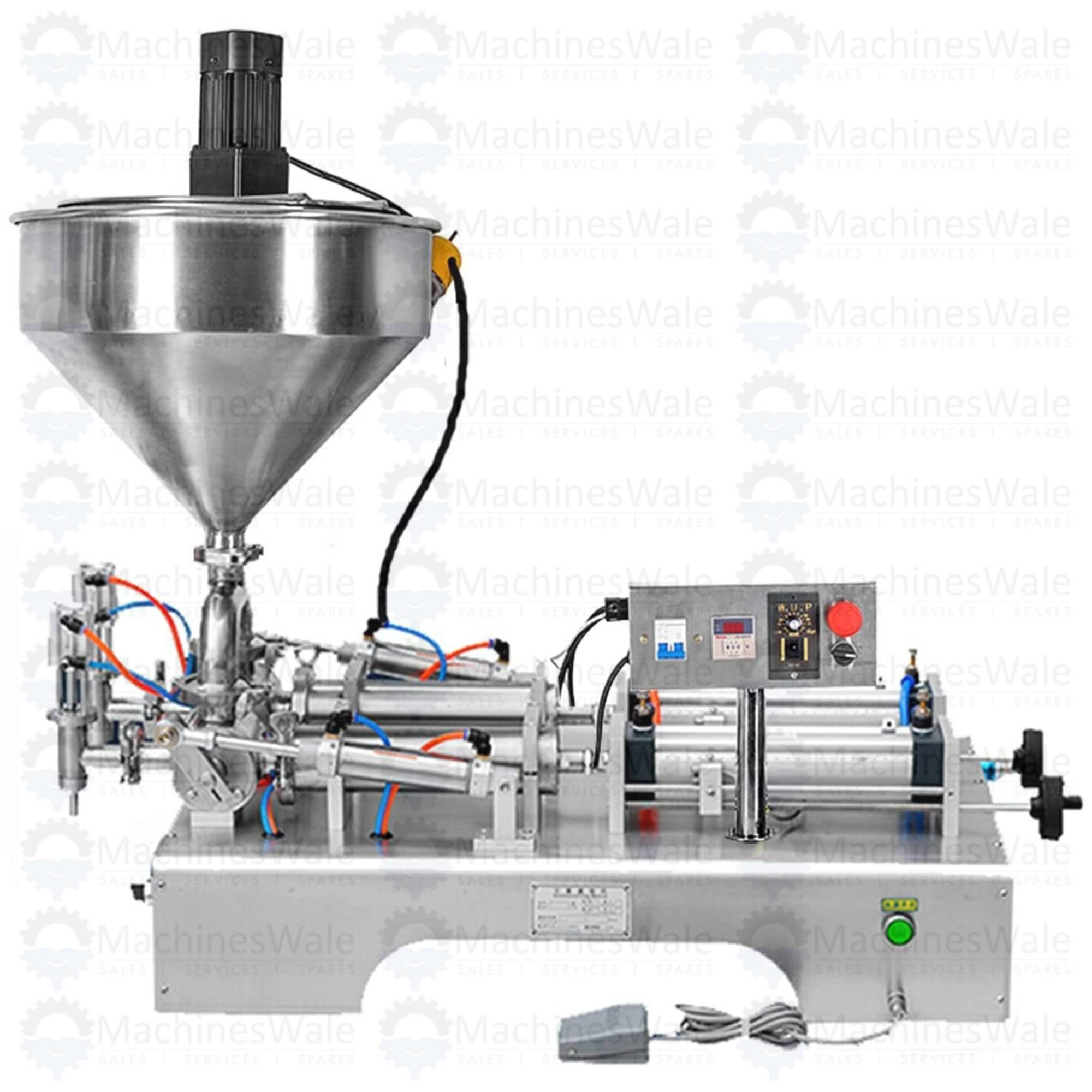 Double Head Paste Filling Machine