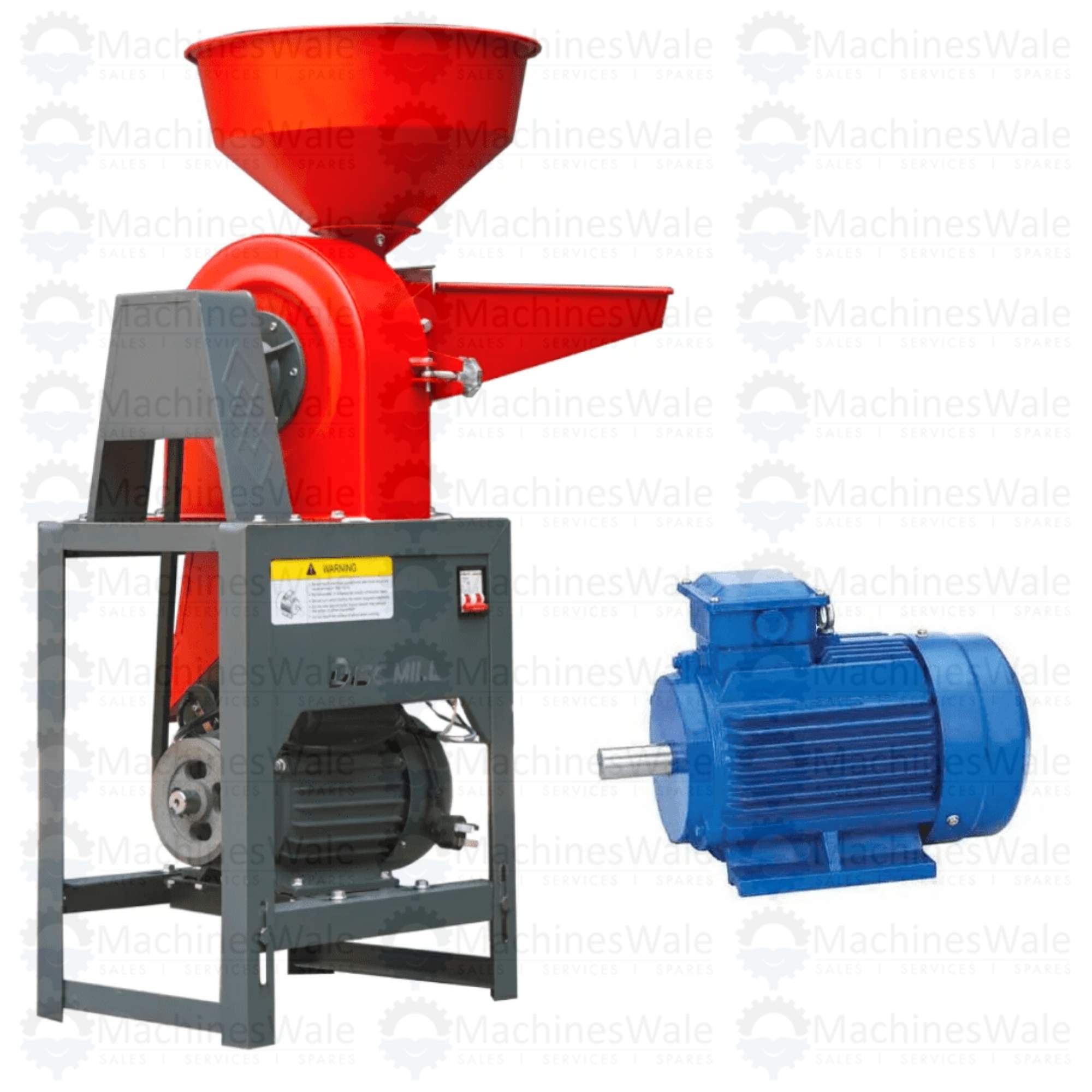 REALLY 3HP Flour Disc Mill Machine