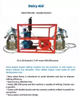 Double Bucket Automatic Milking Machine,15-30 cows/hour