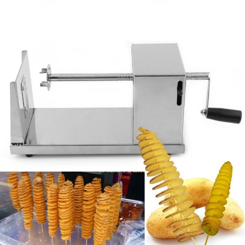 Manual Stainless Steel Twisted Potato Slicer Spiral - Temu